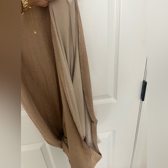 Windsor Sutton Formal Lurex X-Back Dress - Picture 13 of 15